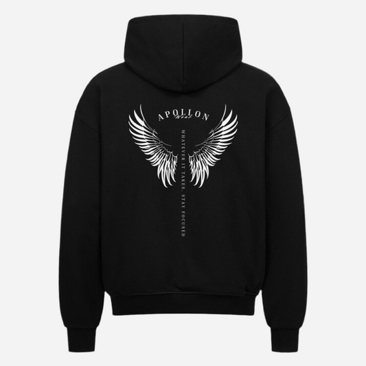 “Wings“ Oversized Zipper Hoodie