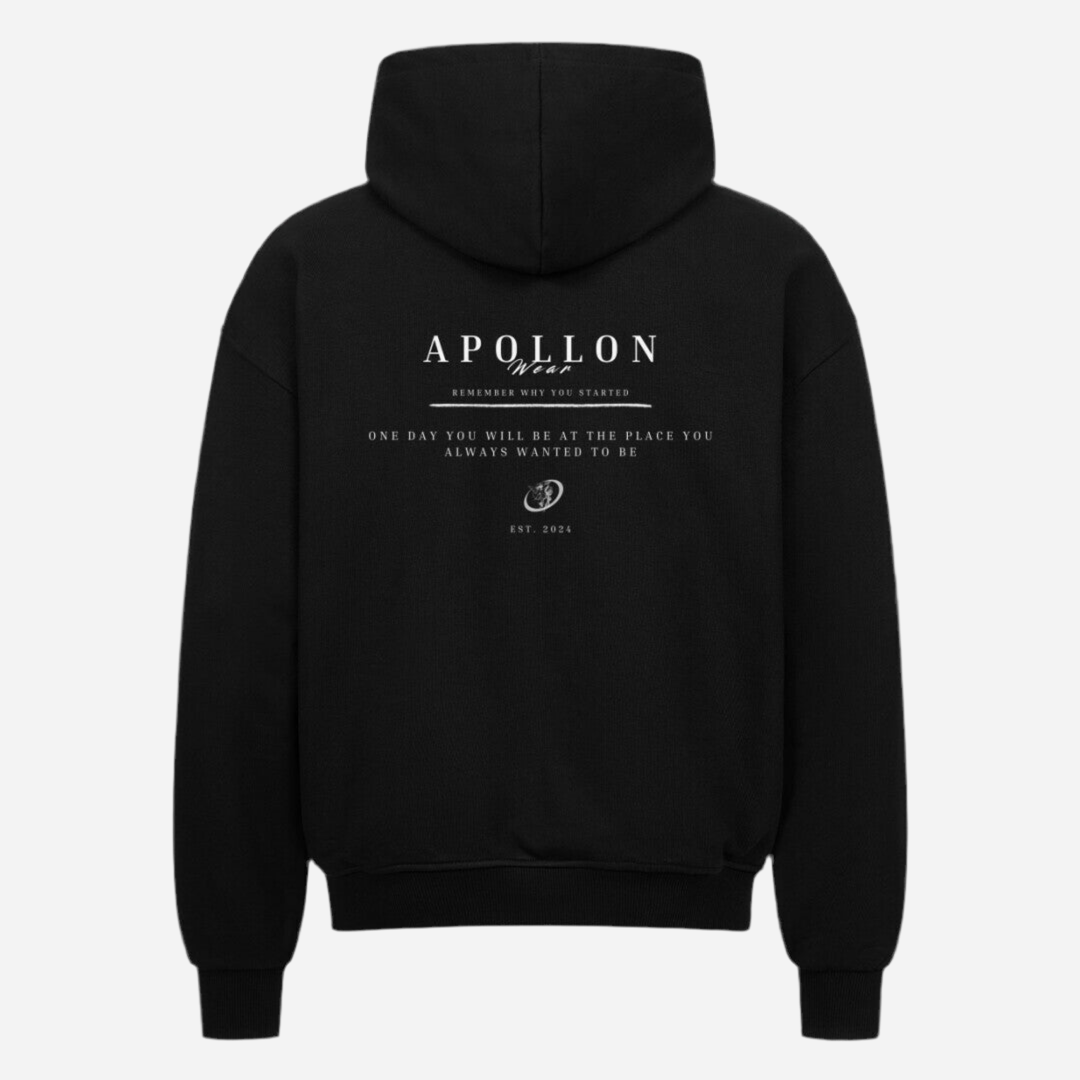 “Apollon“ Oversized Zipper Hoodie